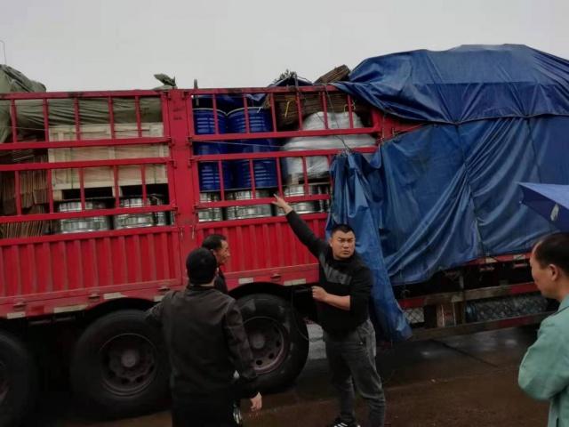 峡江县及时妥善处置一起违法运输危化品案件