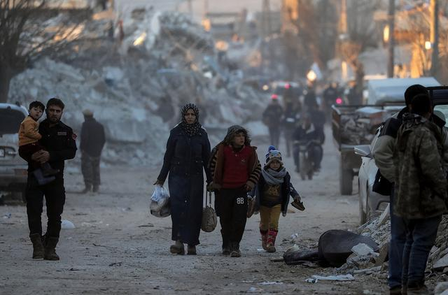 叙利亚“灾区中的灾区”：运尸车数量远超救援车